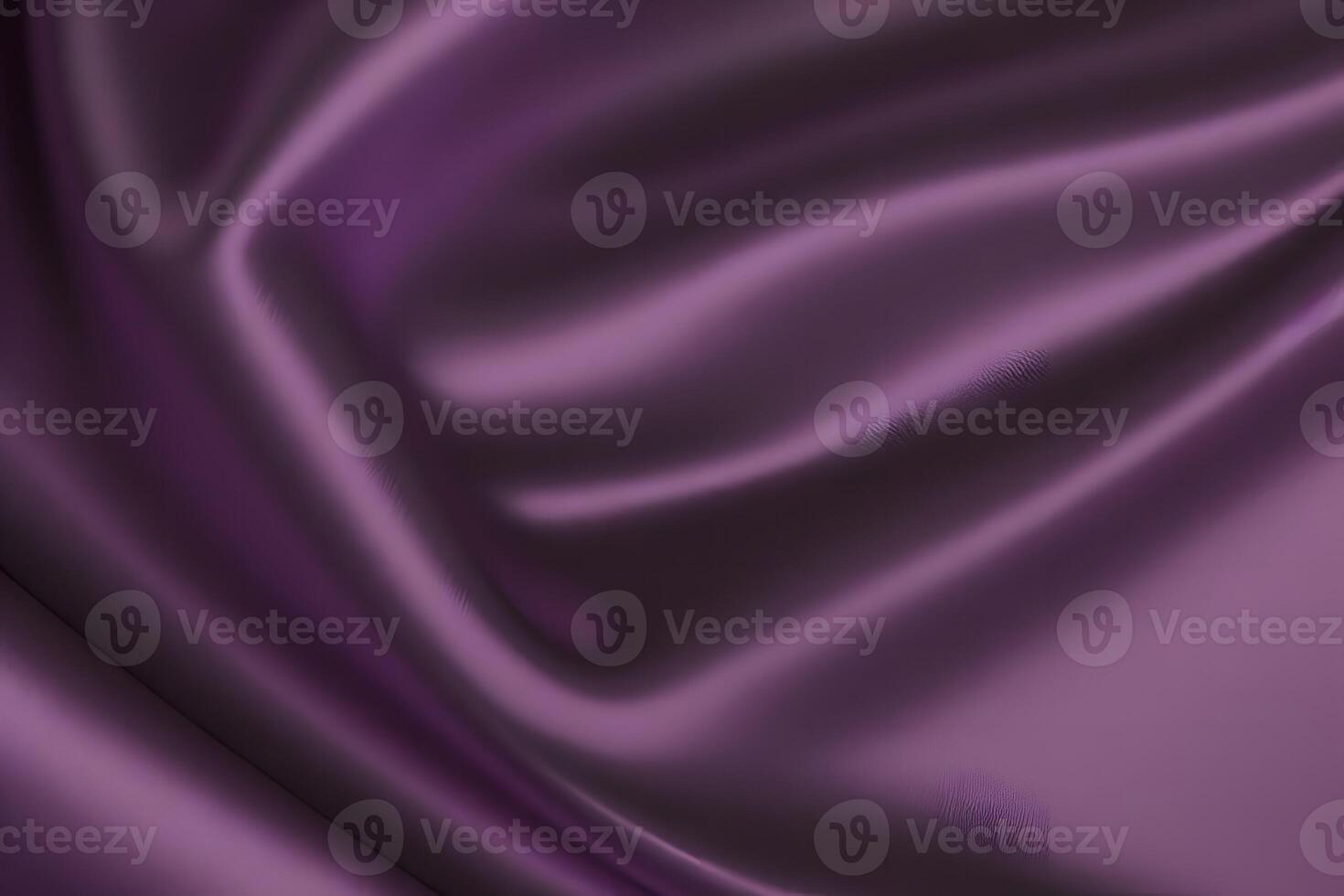 Elegant Purple Silk Fabric Drapery photo