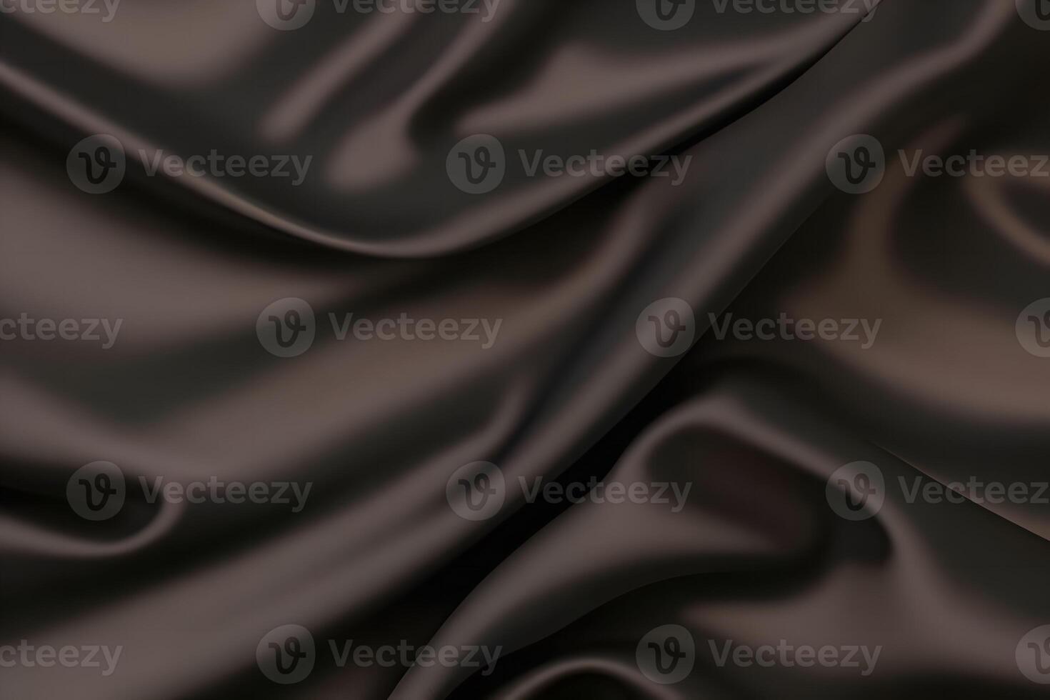 Dark Brown Elegant Satin Fabric Texture photo