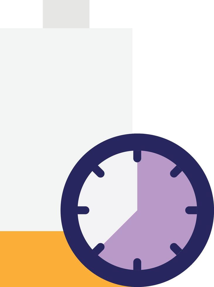 Time Schedule Battery Date vector