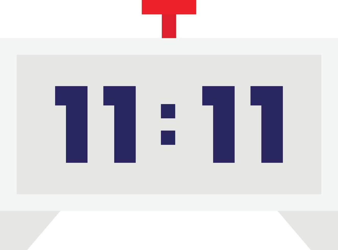 Alarm Clock Timer Date vector