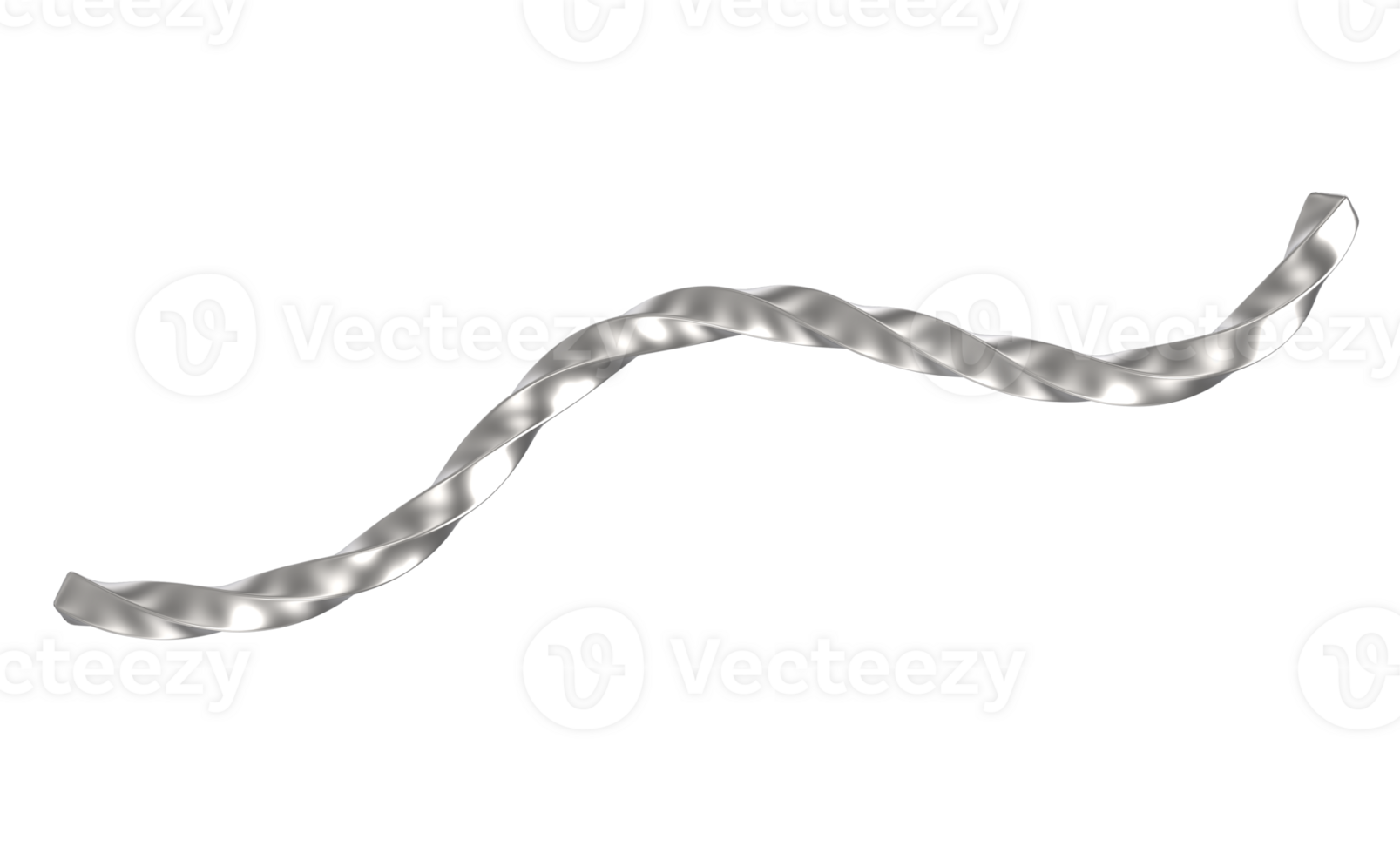 a silver rope on a transparent background png
