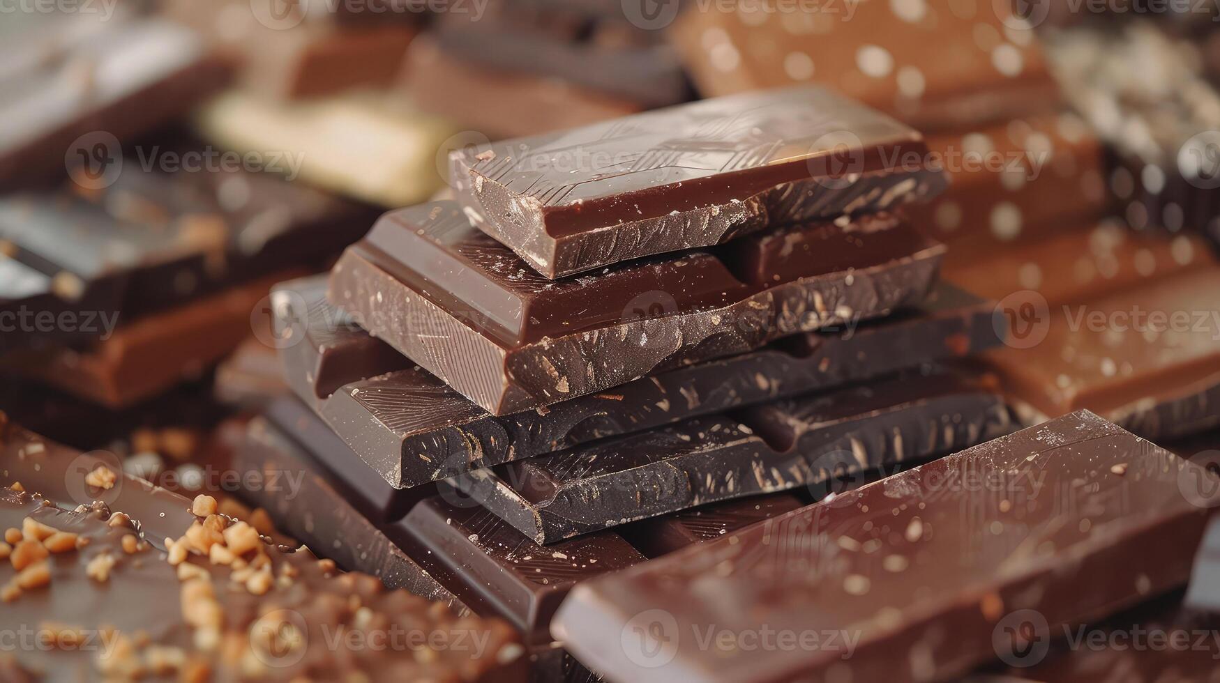 A Sweet Assortment of Chocolate Bars for a Party photo