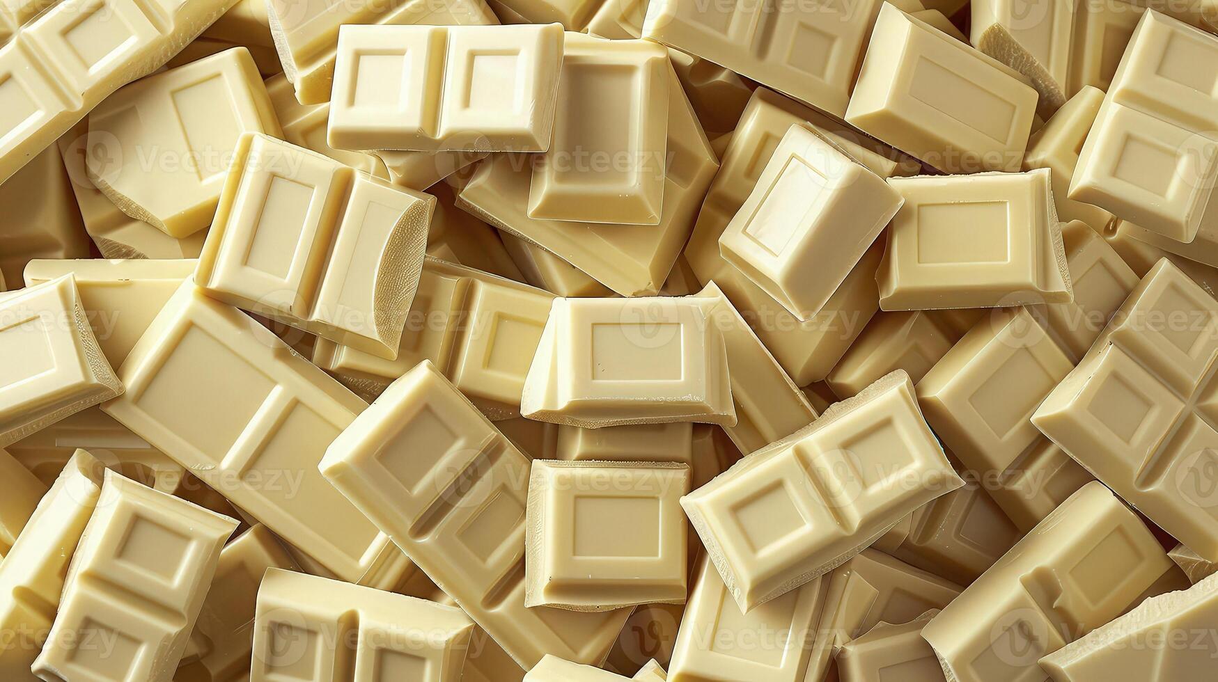 A Scattered Pile of White Chocolate on a Dark Surface photo