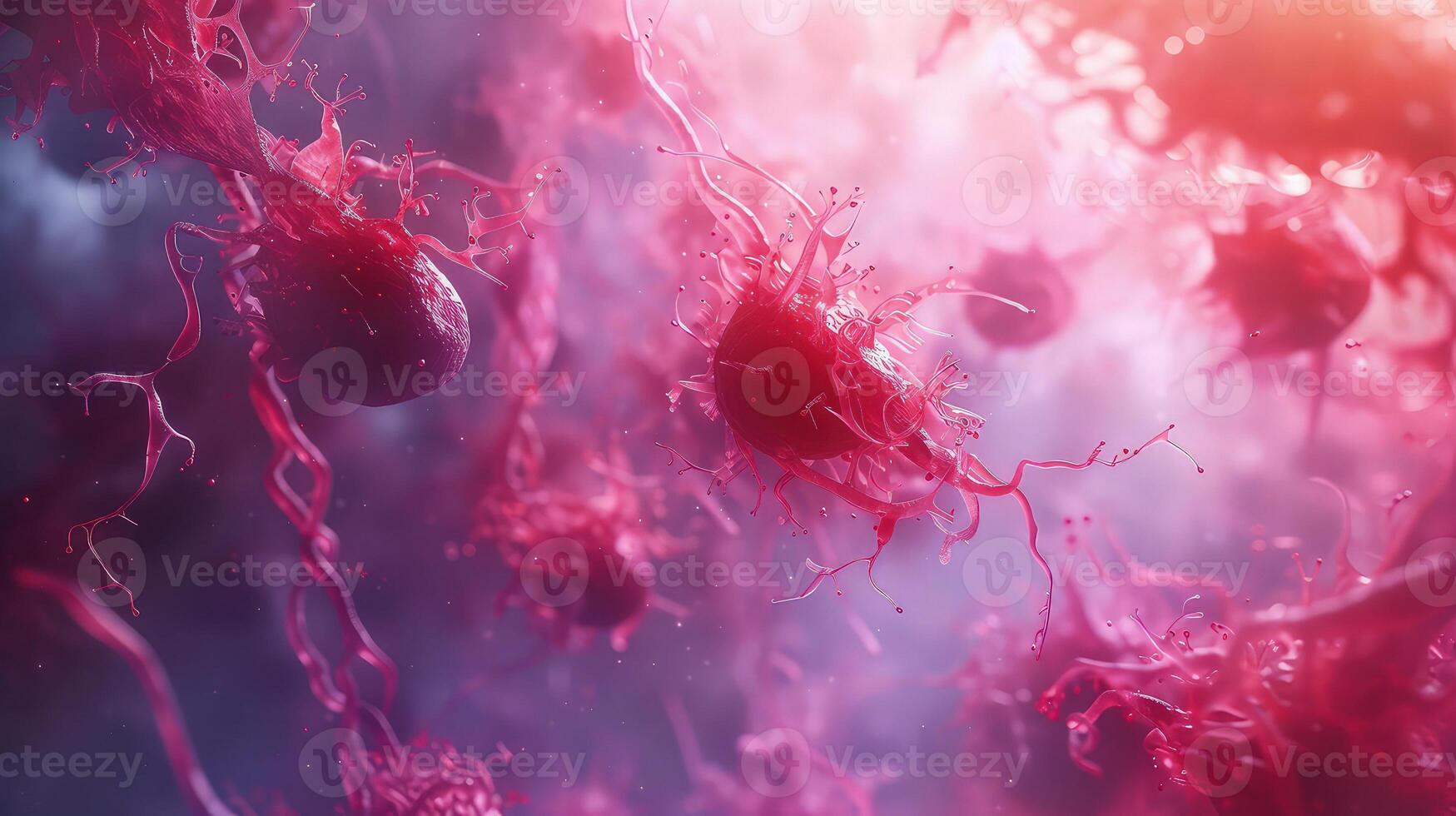 Cancer cells are shown in a photo