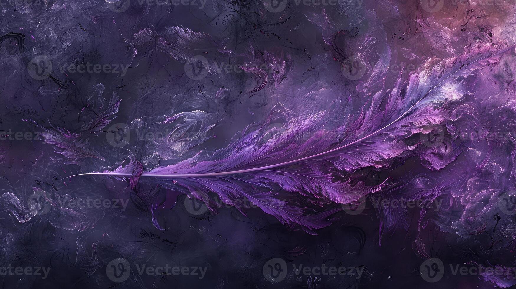 Dynamic amethyst smoke, sophistication on dark. photo