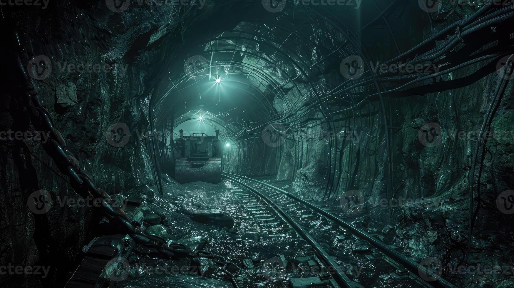 A Miners Trek Through Labyrinthine Underground Passages in Dynamic Exploration photo