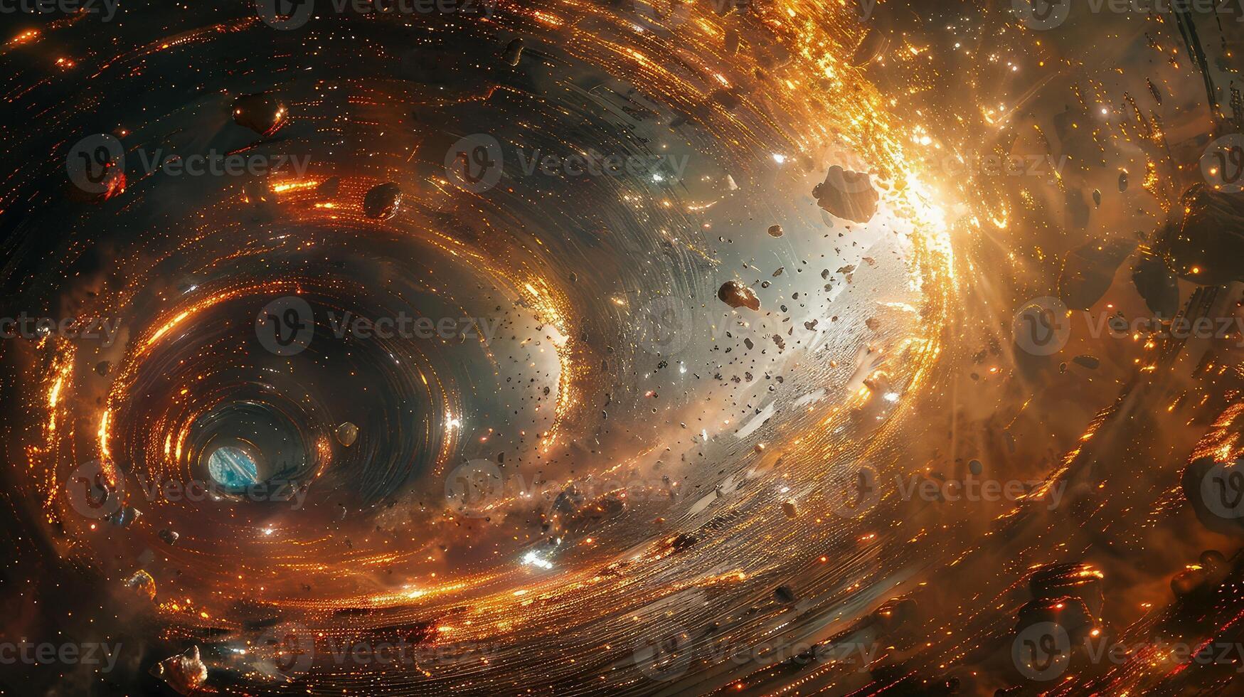 Exploring the Intriguing Depths of a Black Hole in the Universe photo