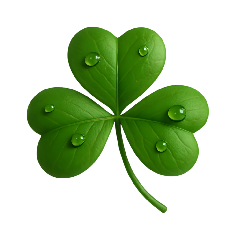 St. Patrick's day celebration ireland shamrock leaf nature close-up festive spirit png