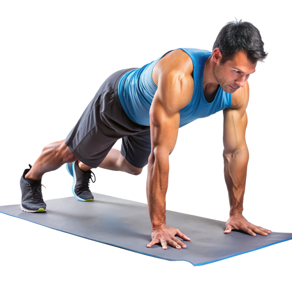 Intense workout session gym fitness activity indoor environment close-up view strength training and endurance png