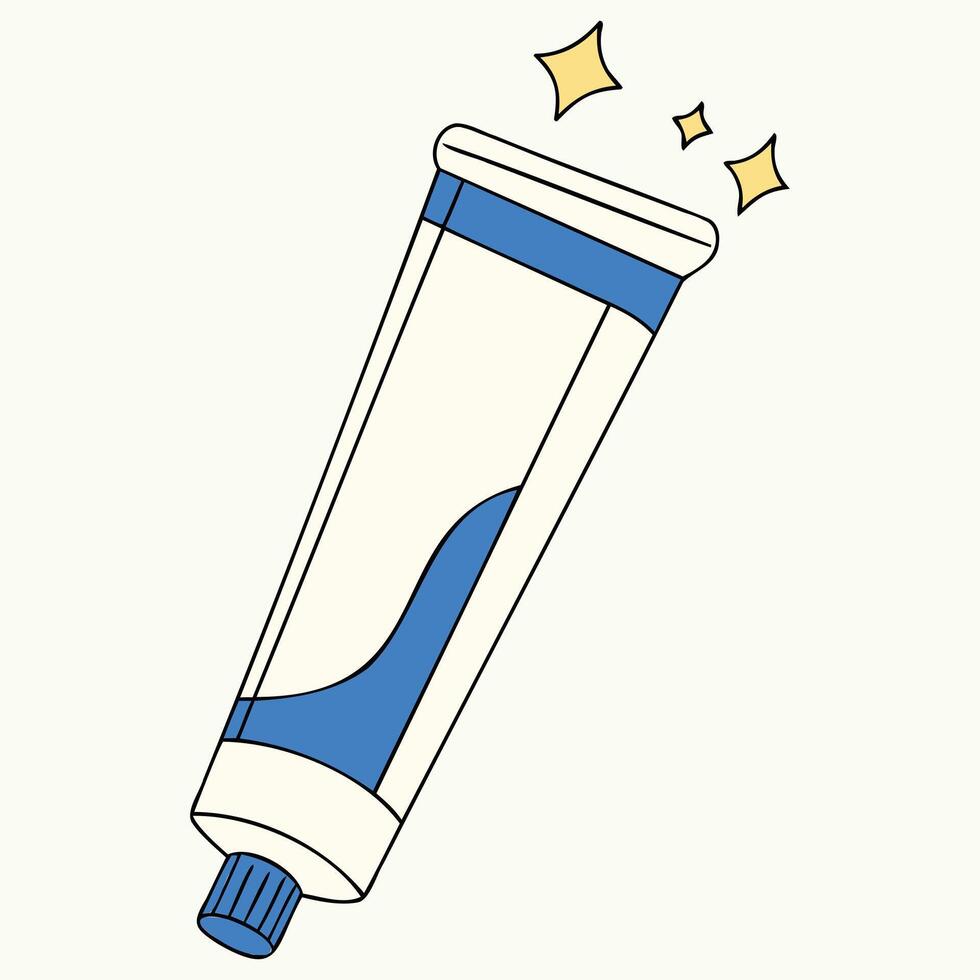 Dental Care Toothpaste Graphic vector