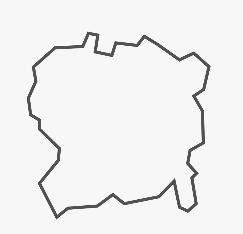 Dharwad District map Karnataka vector