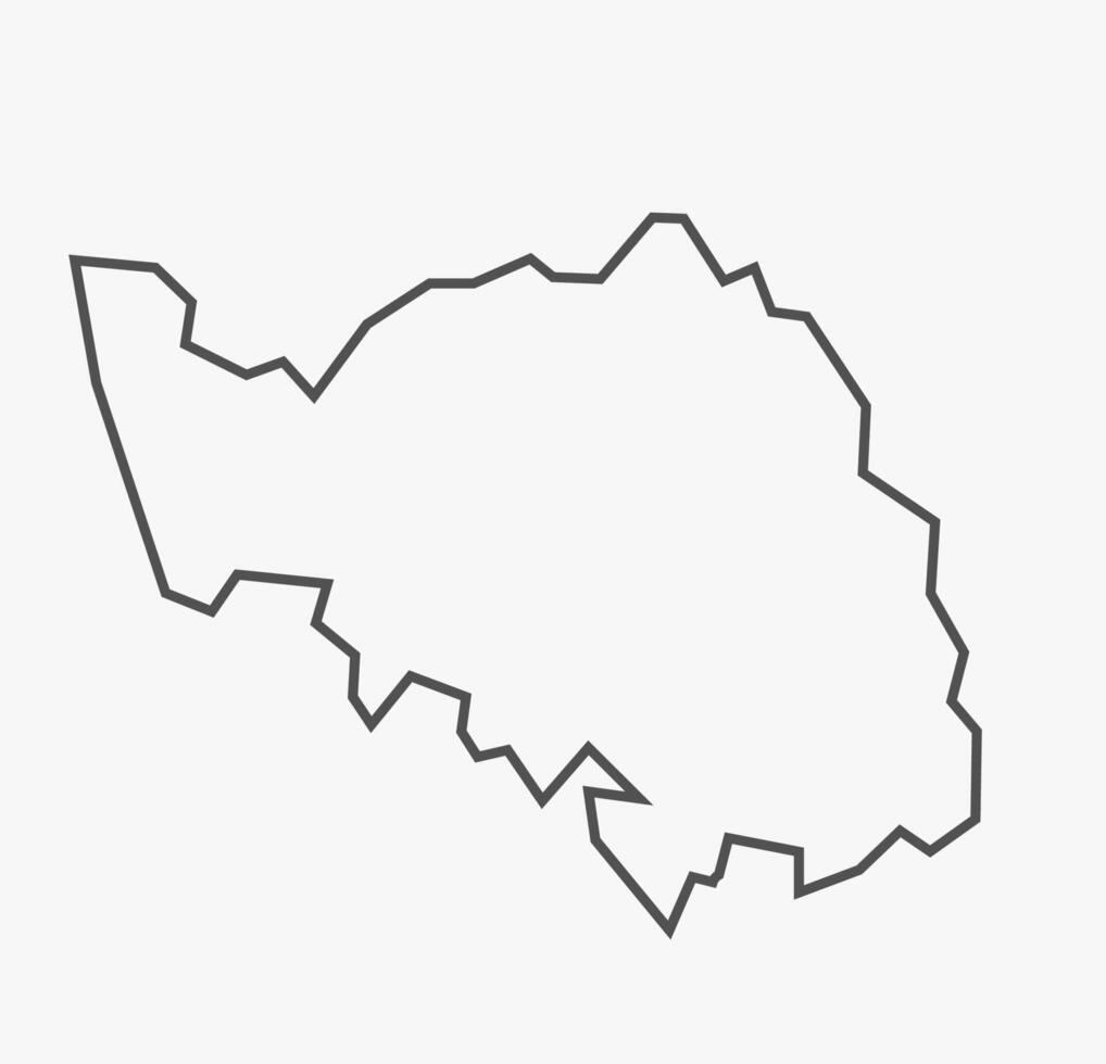 Dakshina Kannada District map Karnataka State vector