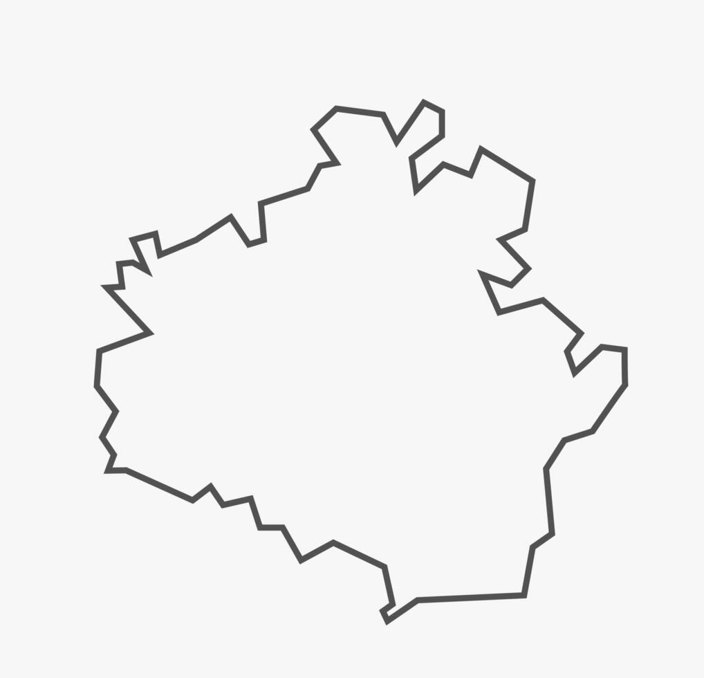 Chikkaballapura District map Karnataka vector