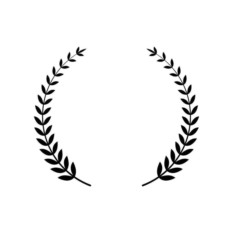 silhouette badges design, black color vector