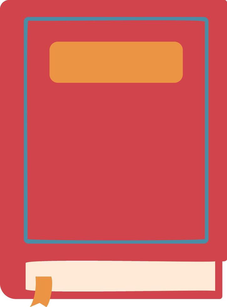 Education Reading Book with Cartoon Design vector