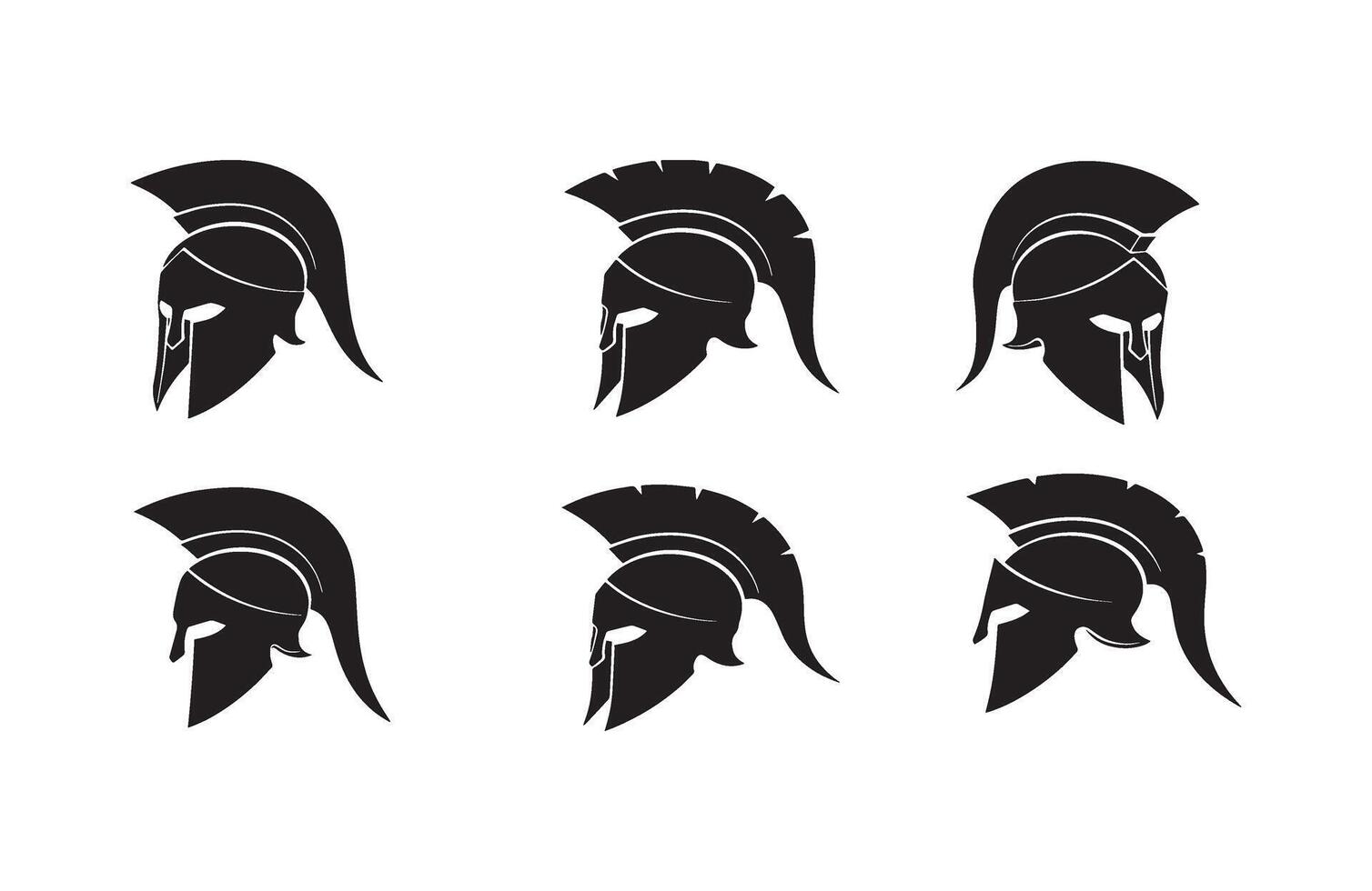 Free High-Resolution Spartan Helmet Logos for Creative Branding vector