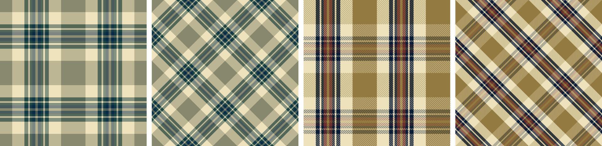 tartan plaid design seamless pattern vector