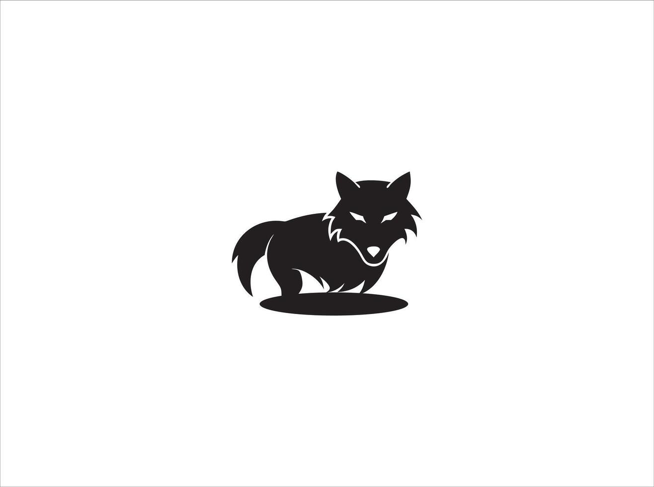 unique wolf collection vector