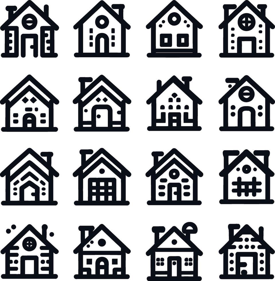 home icon silhouette vector
