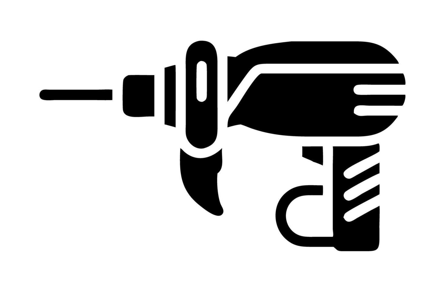 Powerful Electric Auger Drill for Efficient Hole Digging in Soil and Ground vector