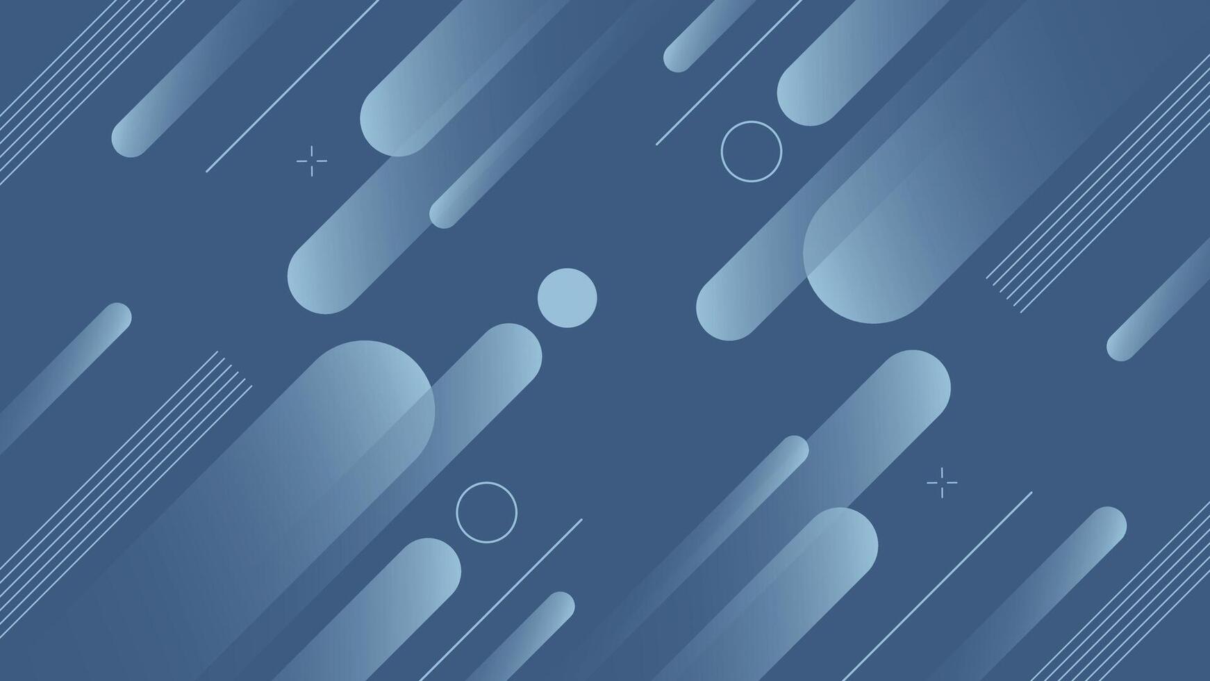 Stylish blue abstract background featuring smooth gradients and flowing diagonal shapes ideal for web or design use vector