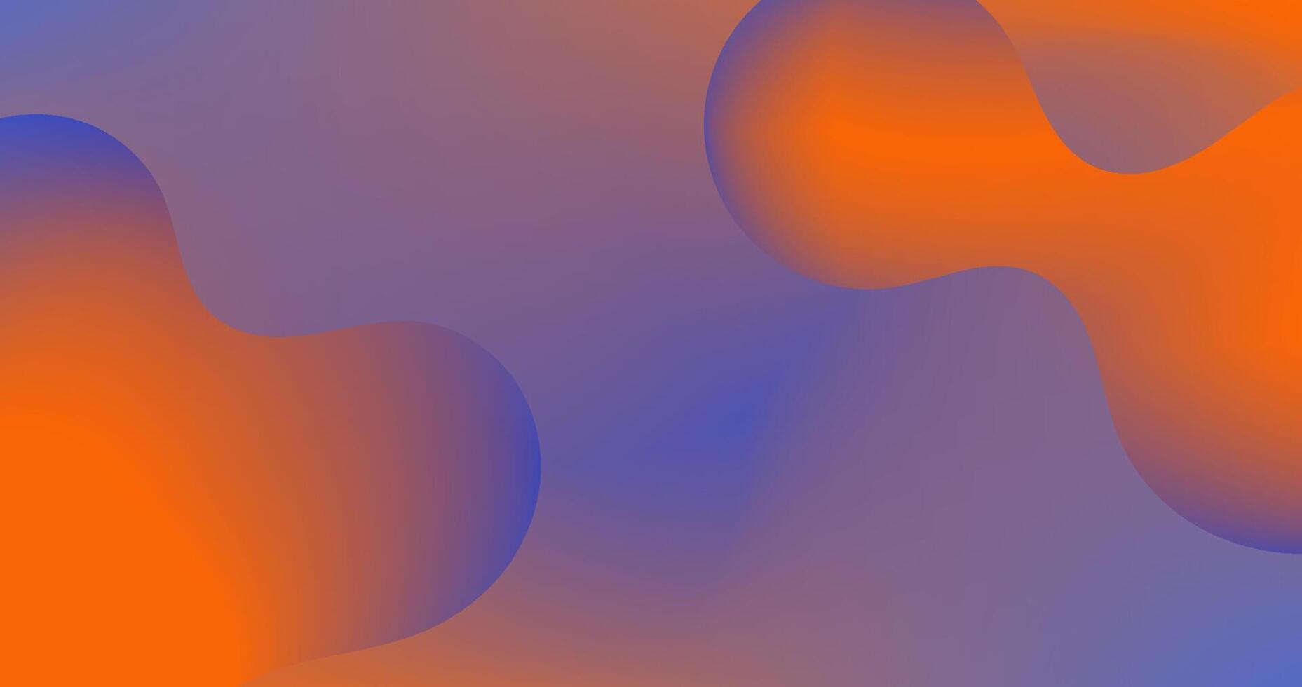 Orange Purple Gradient Abstract background with dynamic effect illustration for advertising and presentation. vector