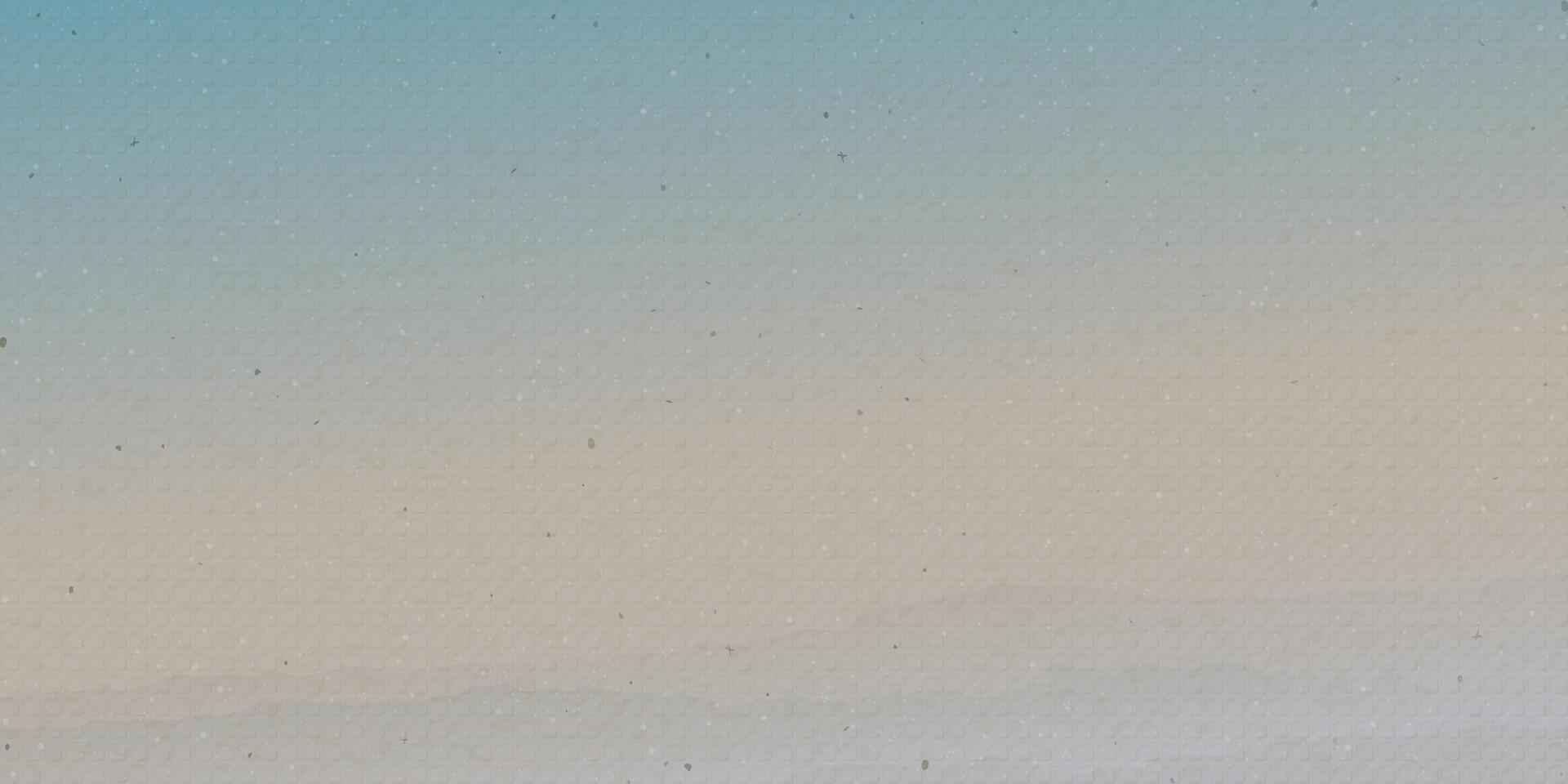 Abstract vanilla sky watercolor painted with stained effect on old bond paper background fade condition graphic illustration. vector