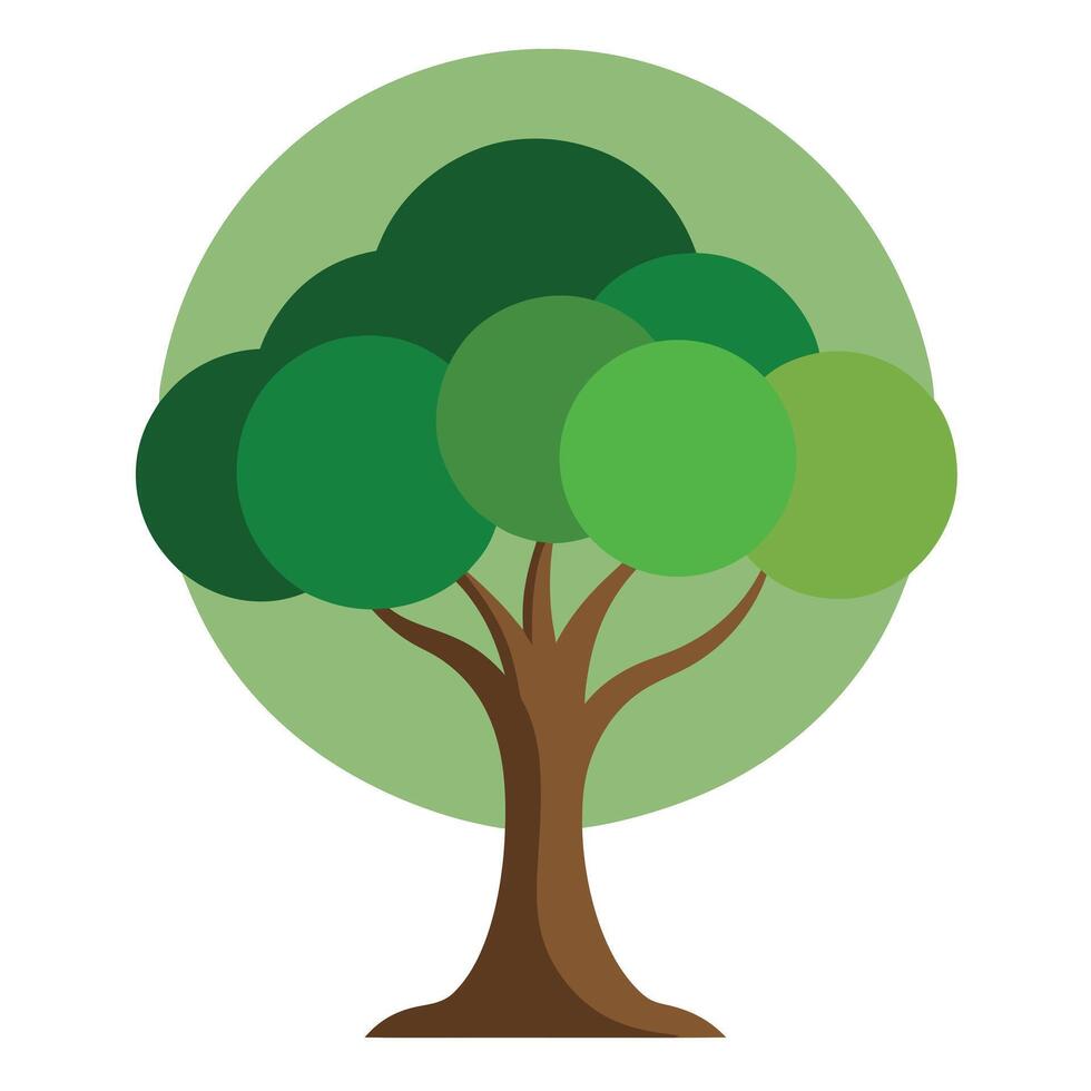 Circular Cutout in Canopy Generate Design vector