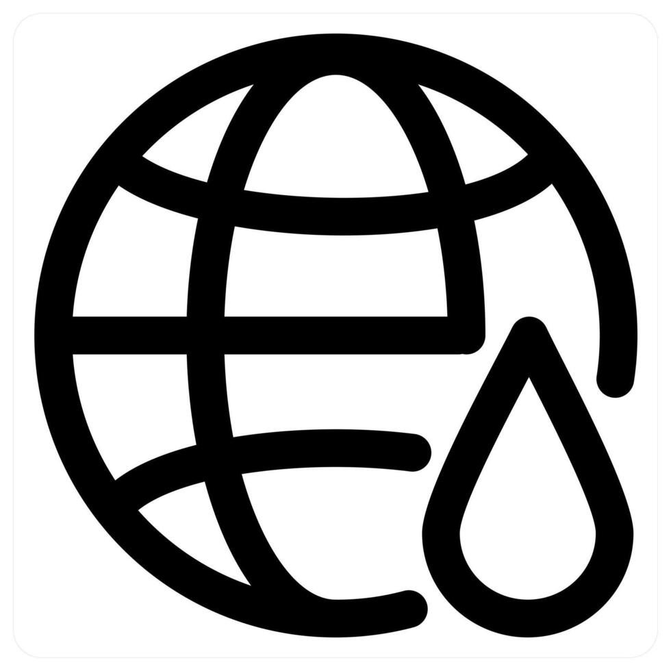 Global and international in black color vector