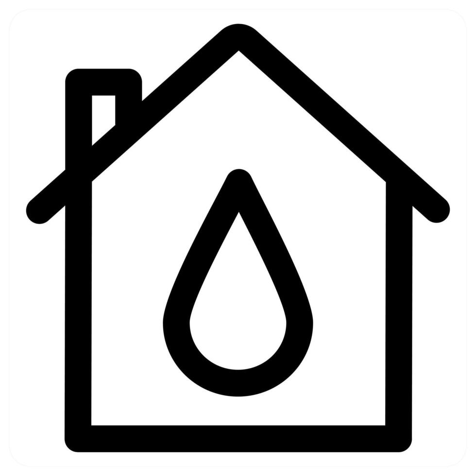 Home and comfort in black color vector