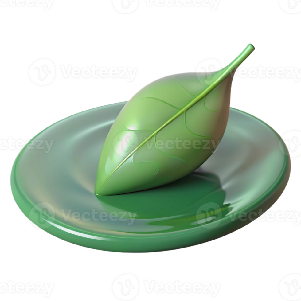stunning classic A Single Leaf Floating on the Surface of authentic png