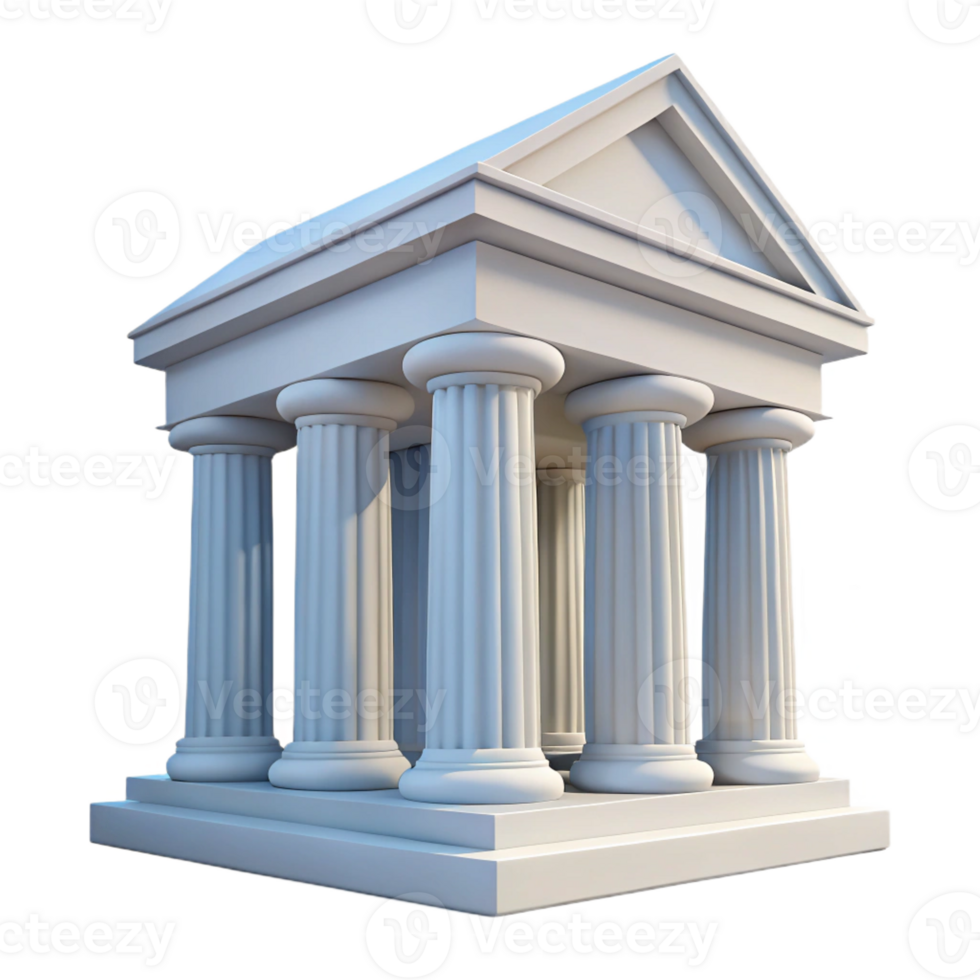 magnificent artistic Ancient Greek Temple White Marble high quality png