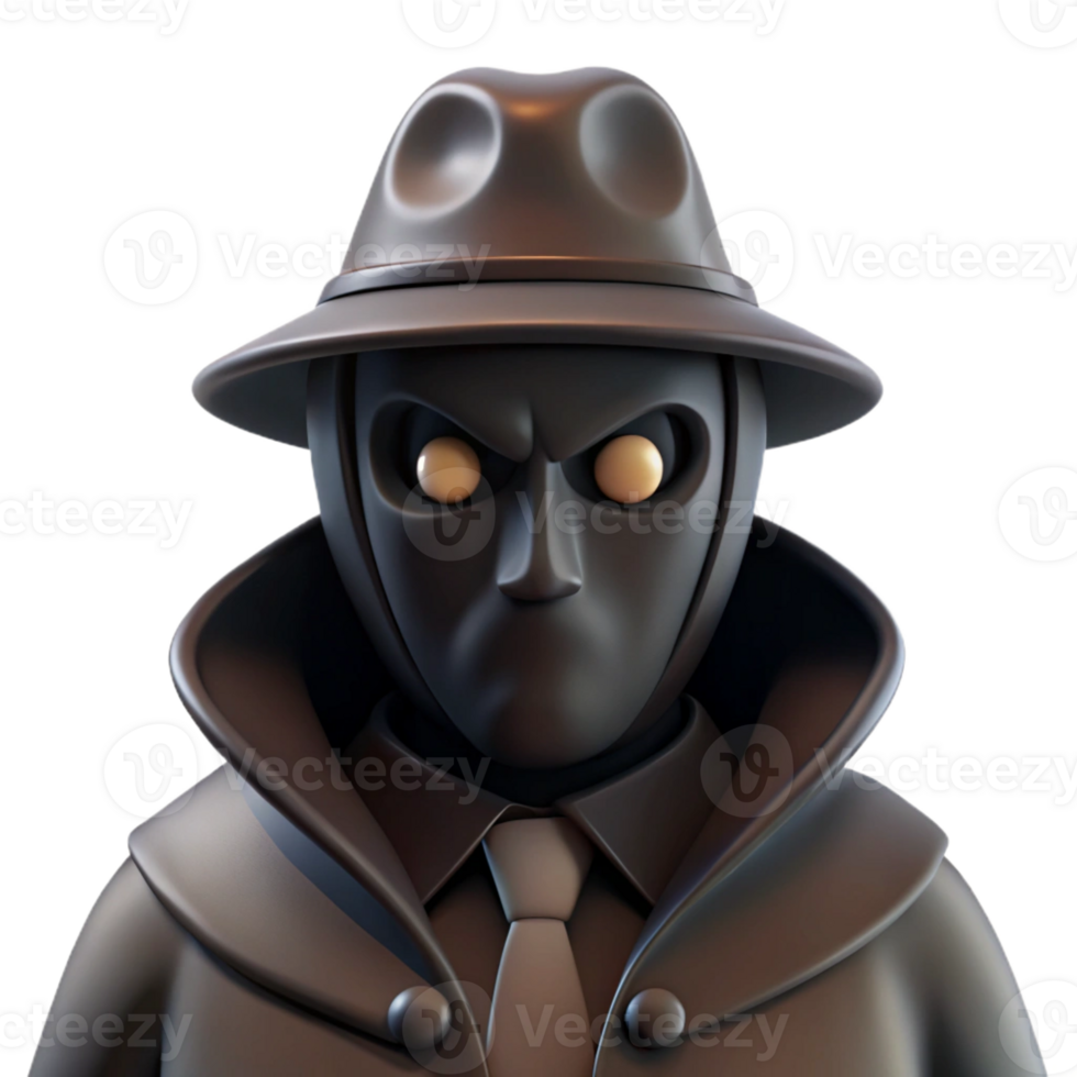 impressive contemporary A Mysterious Figure Shrouded in 4K png