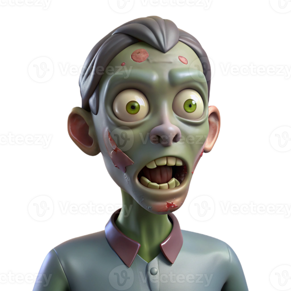 impressive creative A Zombie with Decaying Flesh and exclusive png