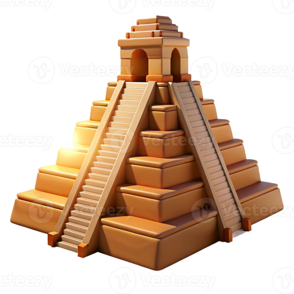 impressive contemporary A Towering Ziggurat Ancient exclusive png