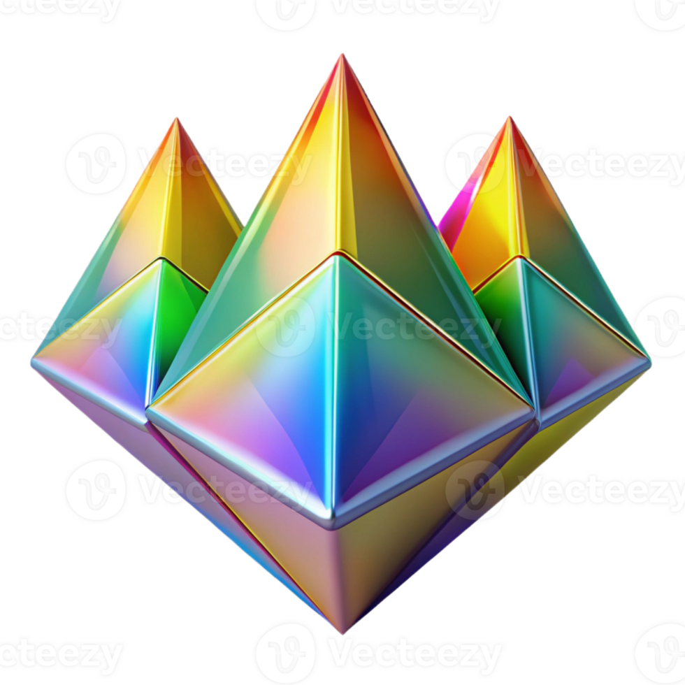 extraordinary traditional An Array of Geometric Prisms authentic png