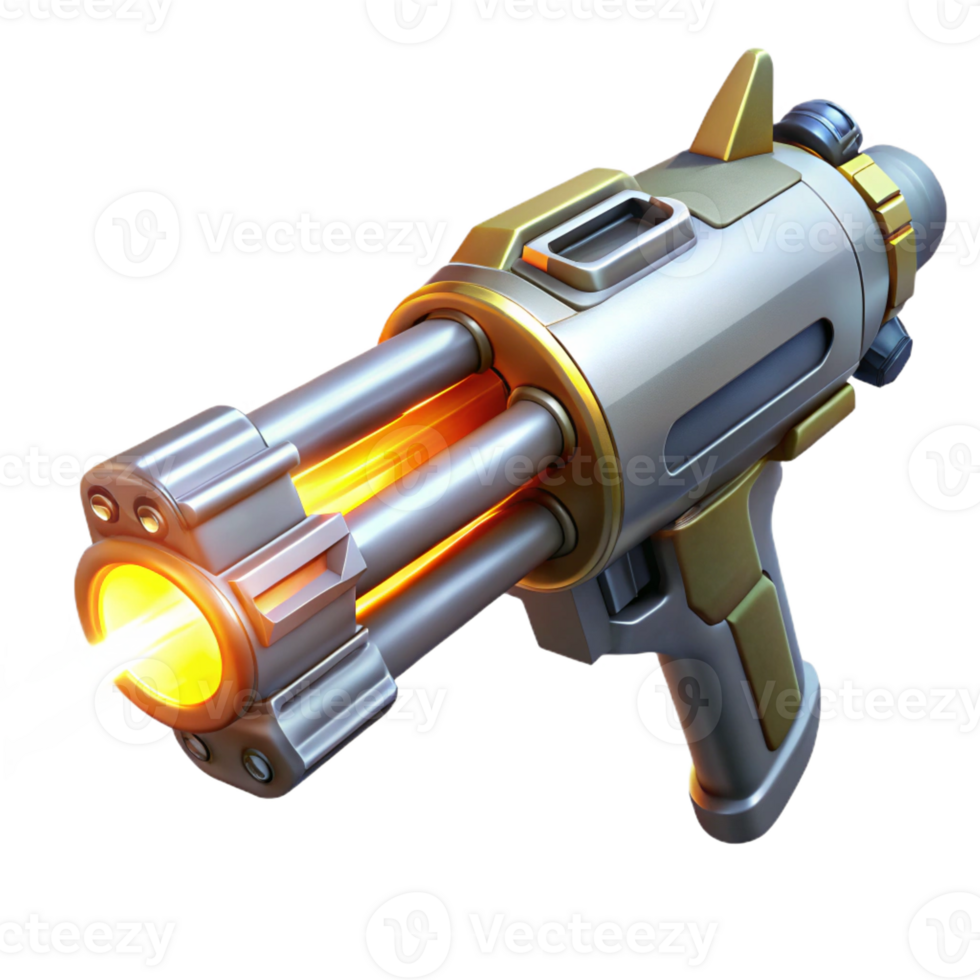 impressive minimalist A Futuristic Weapon Firing a Beam of professional png