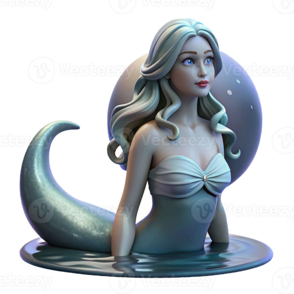 dramatic modern A Siren Luring Sailors to professional png