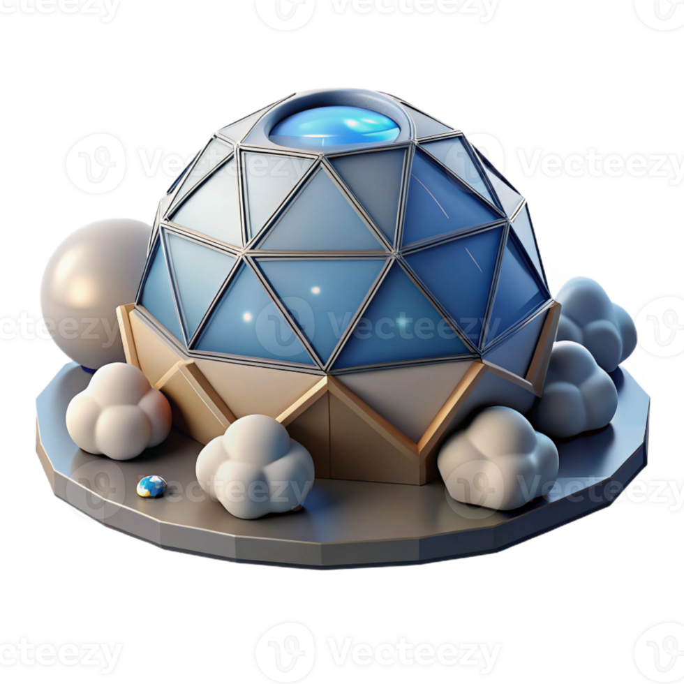 wonderful minimalist A Floating Geodesic Dome Home high resolution png