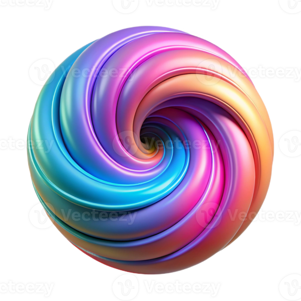 extraordinary abstract A Swirling Vortex of Chromatic exclusive png