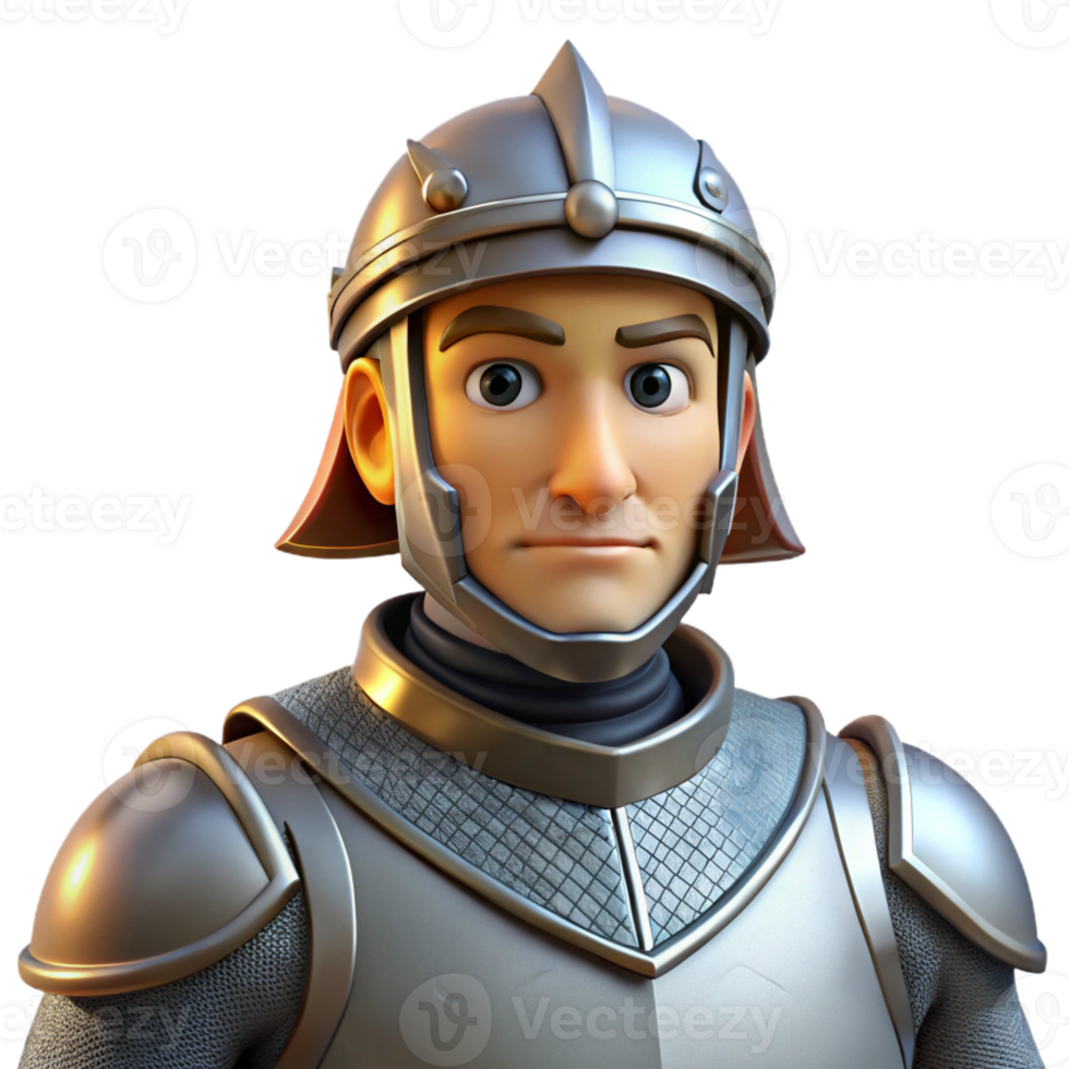 wonderful vintage A Knight in Shining Armor a 4K png