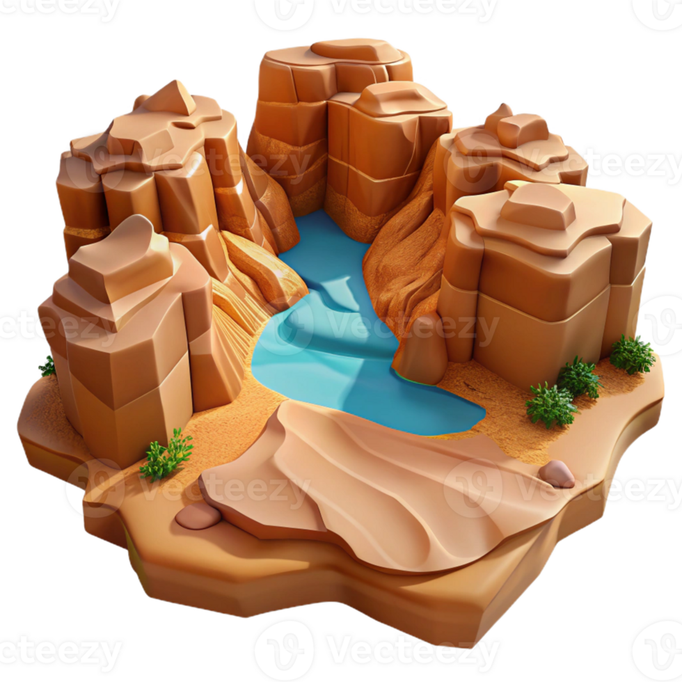 wonderful contemporary A Desert Canyon Carved by Wind and authentic png