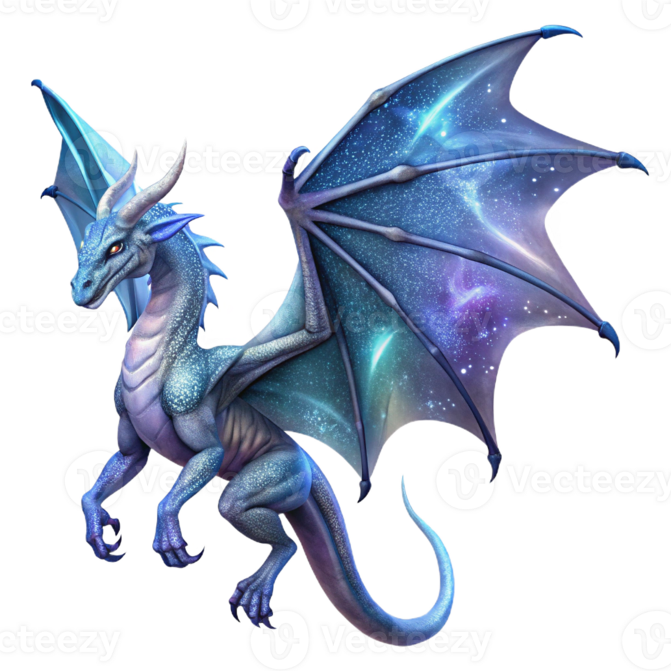 beautiful rustic A Majestic Crystalline Dragon Soaring professional png