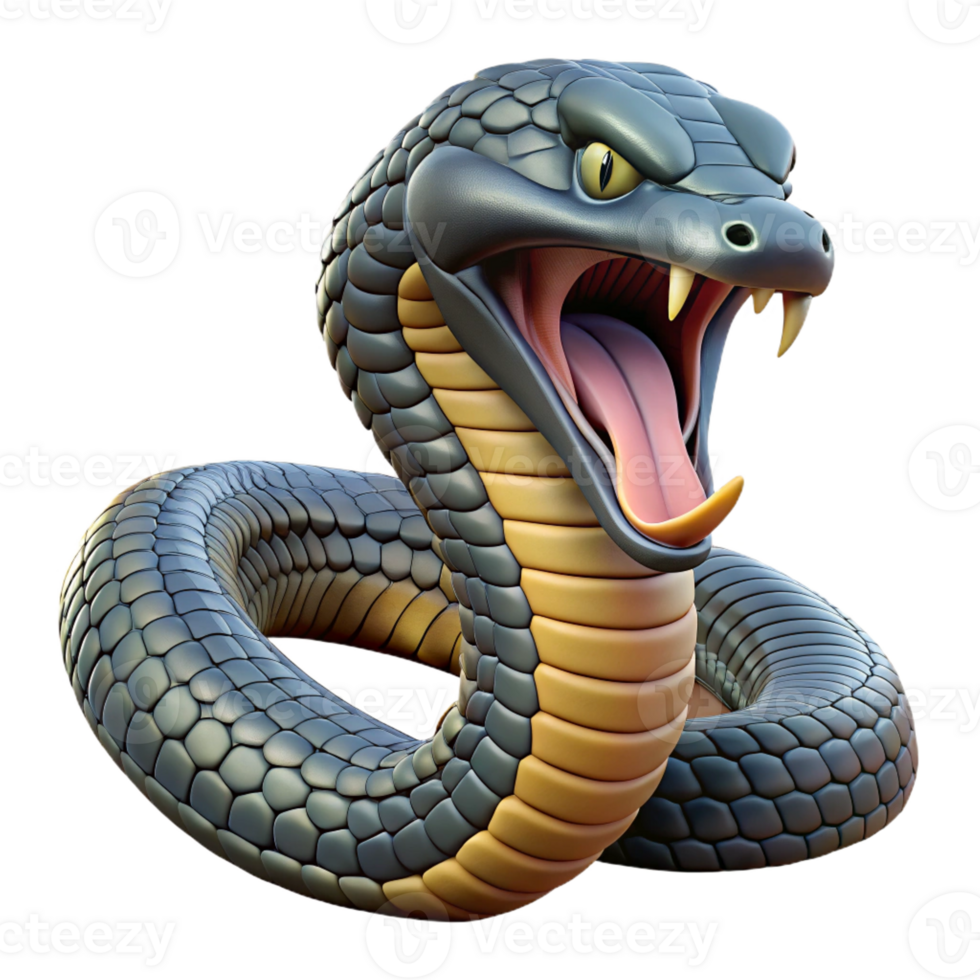 extraordinary traditional A Hissing Cobra Ready to Strike premium png