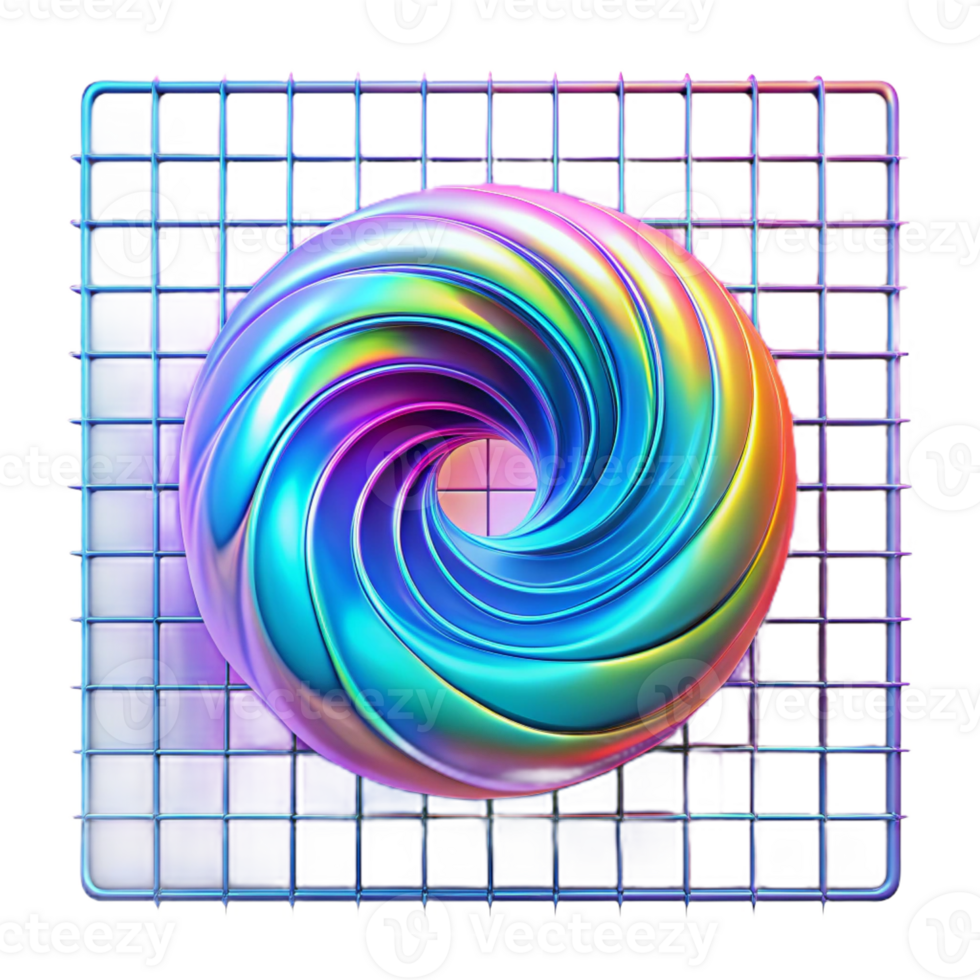 dramatic artistic A Swirling Vortex of Chromatic high resolution png