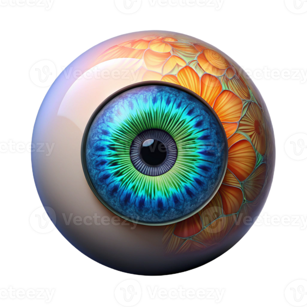 extraordinary artistic A Hyperrealistic Close Up of a Human Eye high resolution png