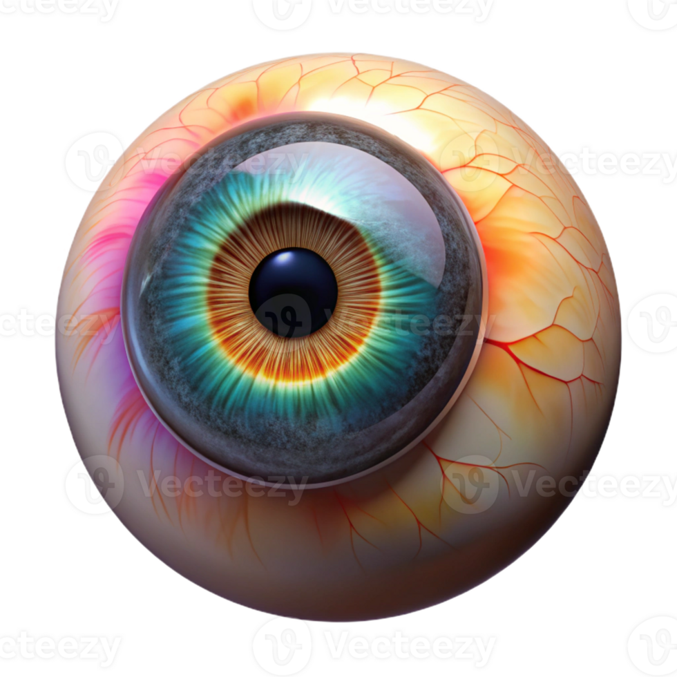 beautiful artistic A Hyperrealistic Close Up of a Human Eye high resolution png