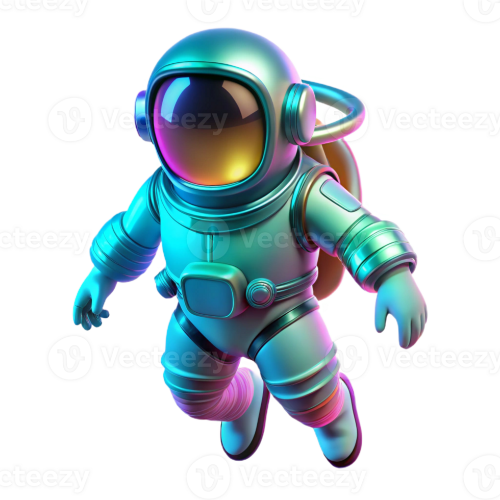 elegant artistic A Lone Astronaut Clad in a Sleek high quality png