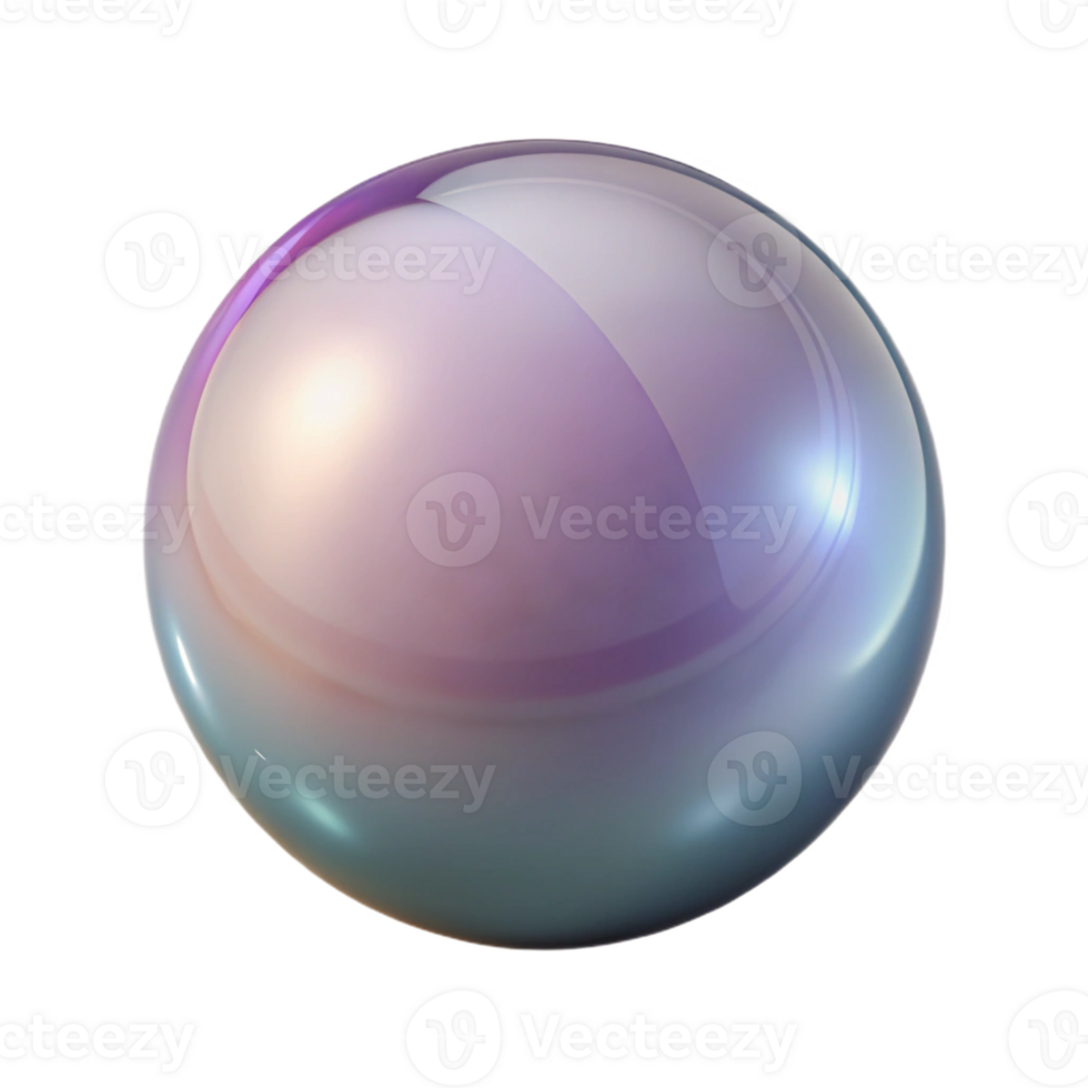 impressive artistic A Single Hand Blown Glass Orb with professional png