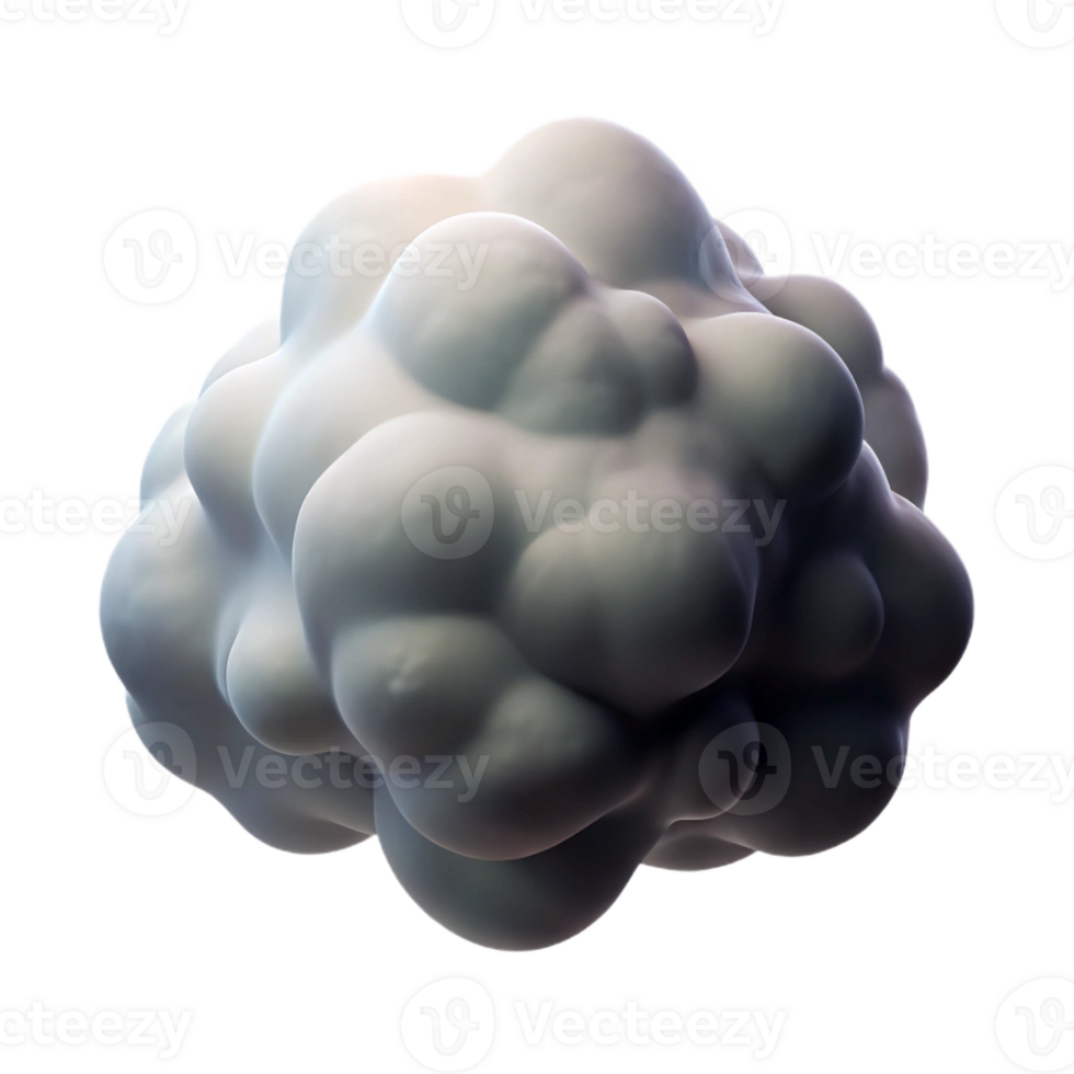 impressive modern A Cloud of Swirling Smoke and Mist in professional png